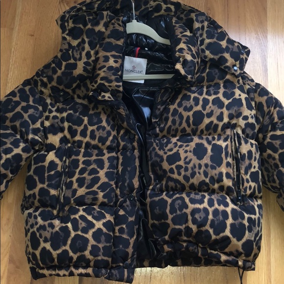 moncler jacke leopard